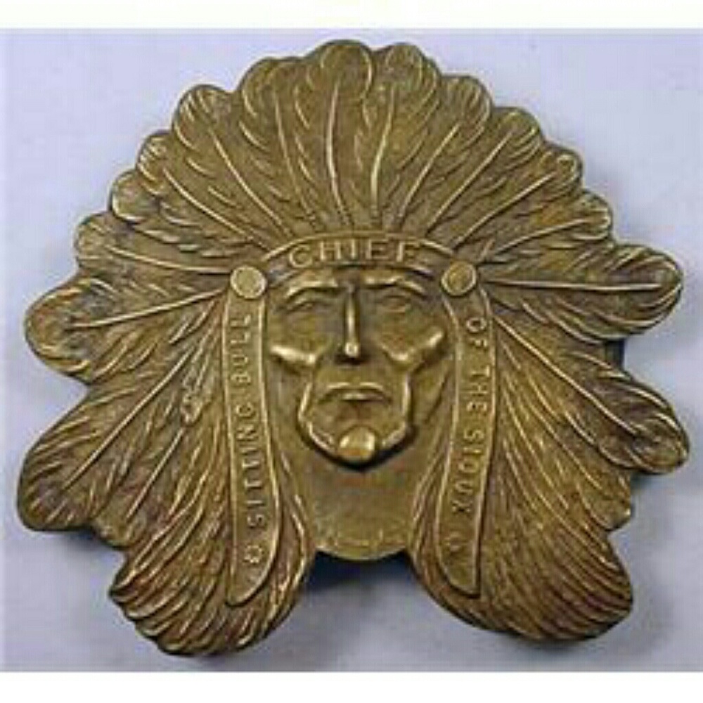 Original Tiffany Sitting Bull buckle